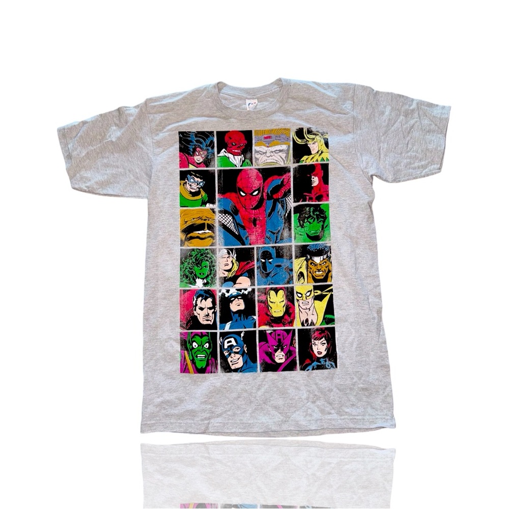 Vintage Marvel Legends Weathered Screen-print Tee: Heroes and Villains: Stan Lee